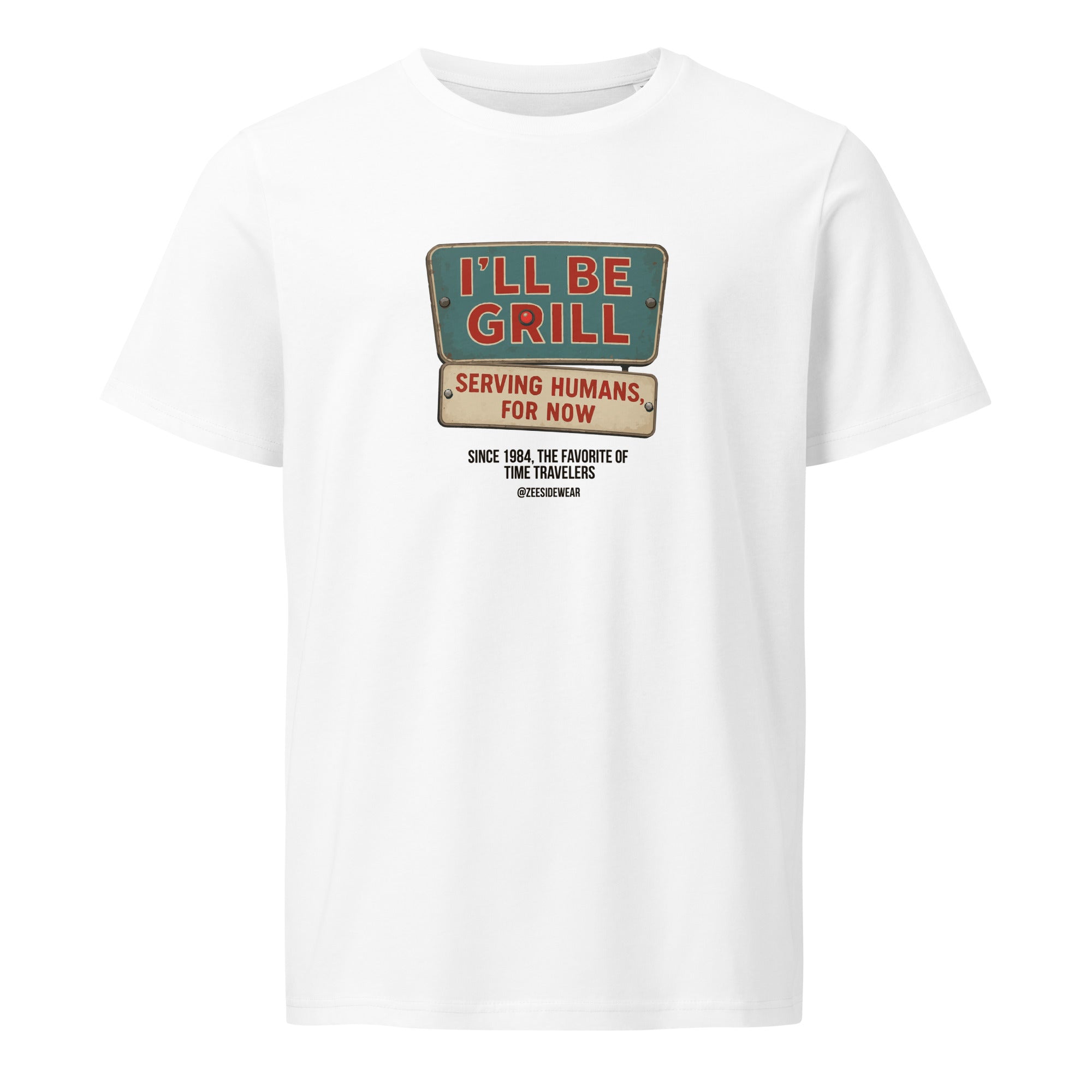 T-shirt I'LL BE Grill Bianco