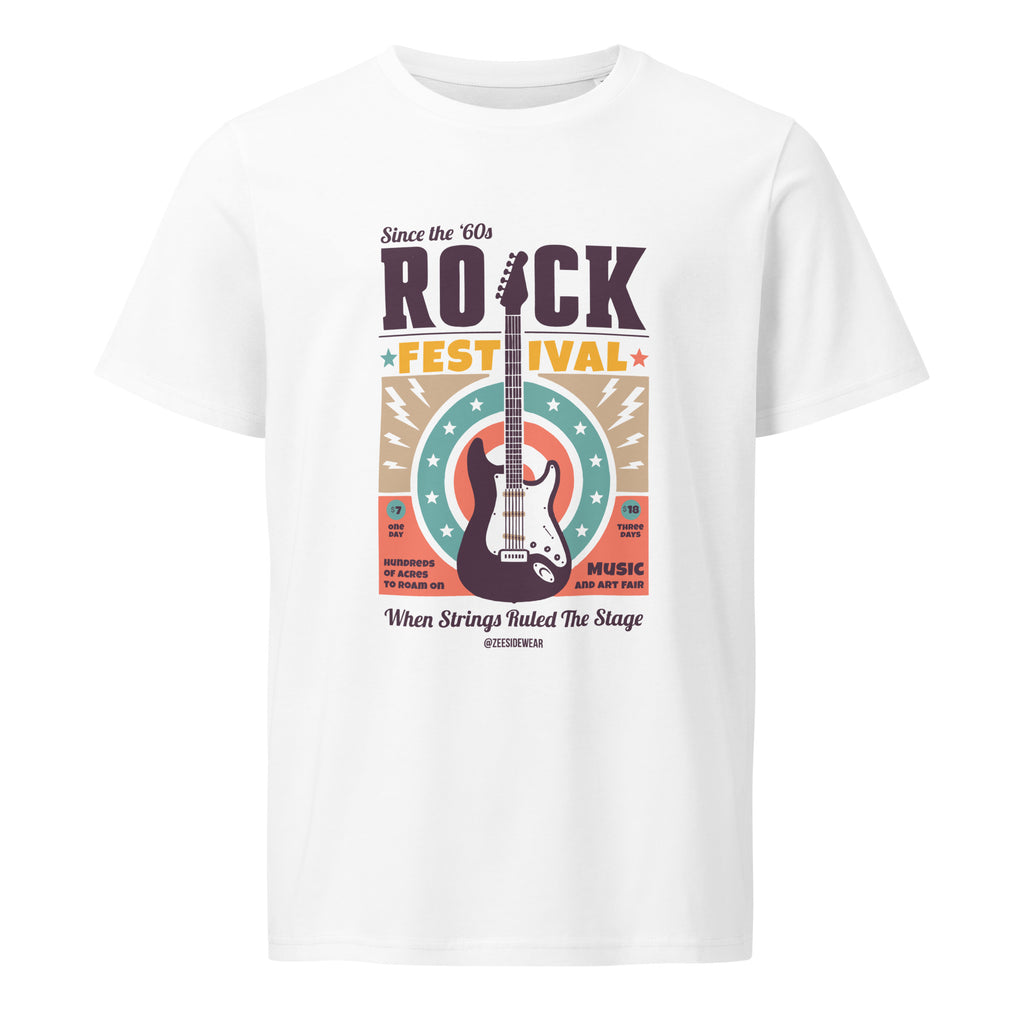 T-shirt SINCE '60s - MUSIC EDITION Bianco