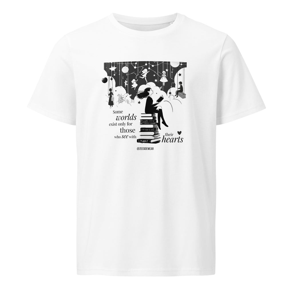 T-shirt SOME WORLDS EXIST ONLY FOR THOSE WHO SEE WITH THEIR HEARTS 2XL