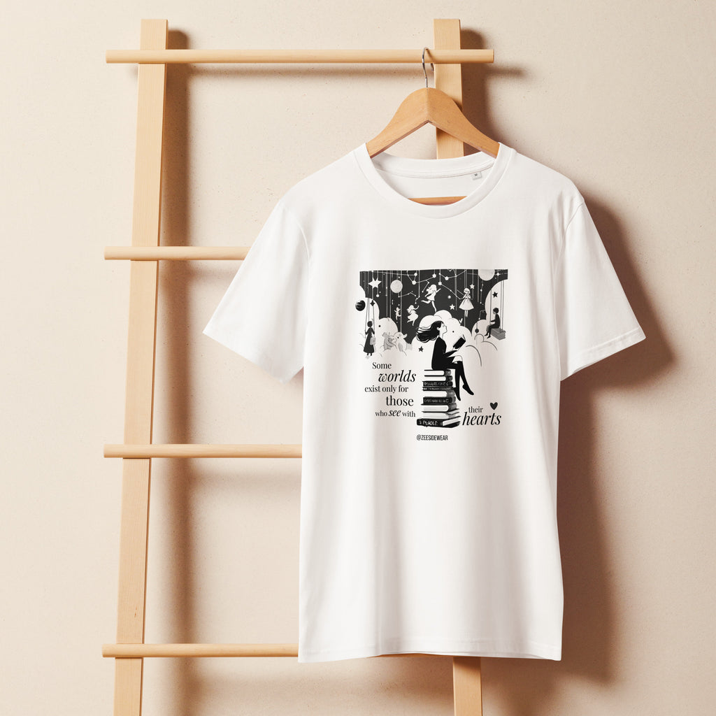 T-shirt SOME WORLDS EXIST ONLY FOR THOSE WHO SEE WITH THEIR HEARTS