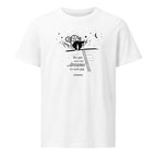 T-shirt WE ARE SUCH STUFF AS DREAMS ARE MADE ON Bianco