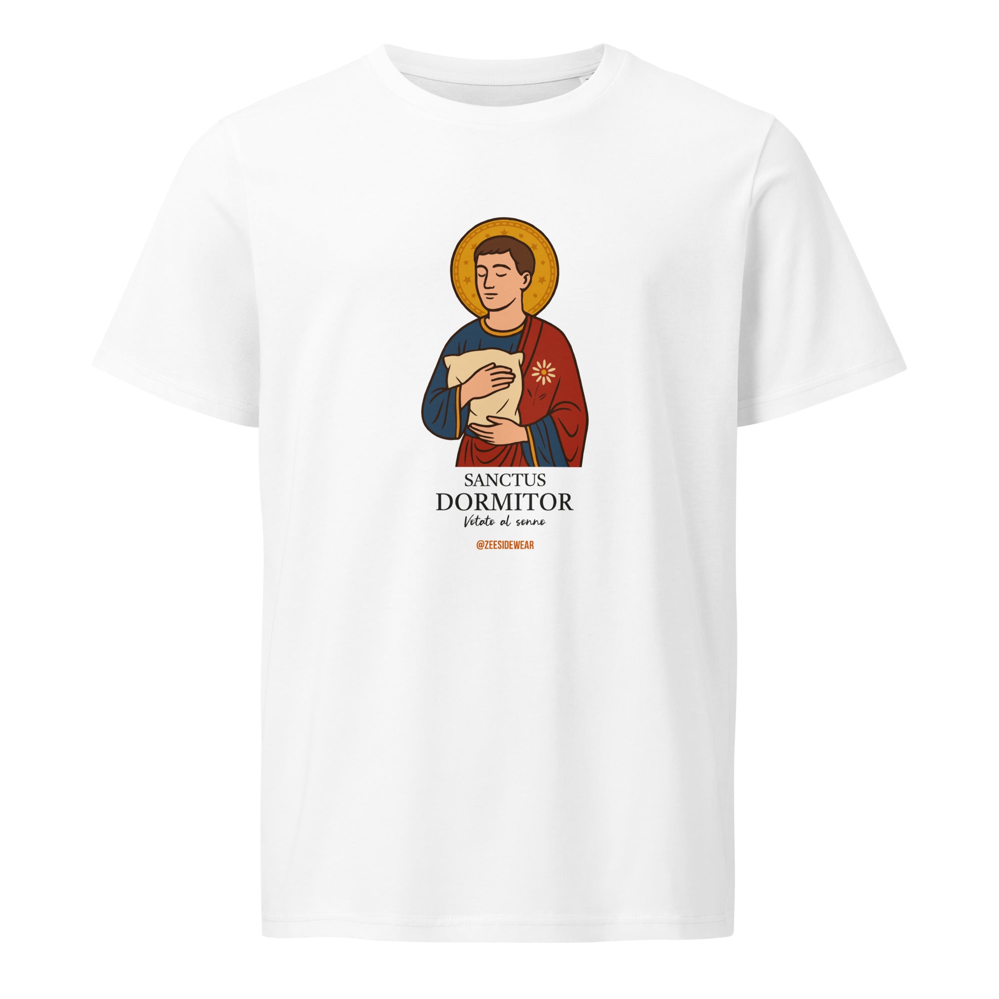 T-shirt SANCUTS DORMITOR Bianco