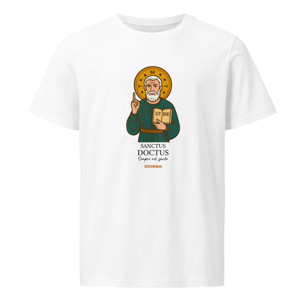 T-shirt SANCTUS DOCTUS Bianco