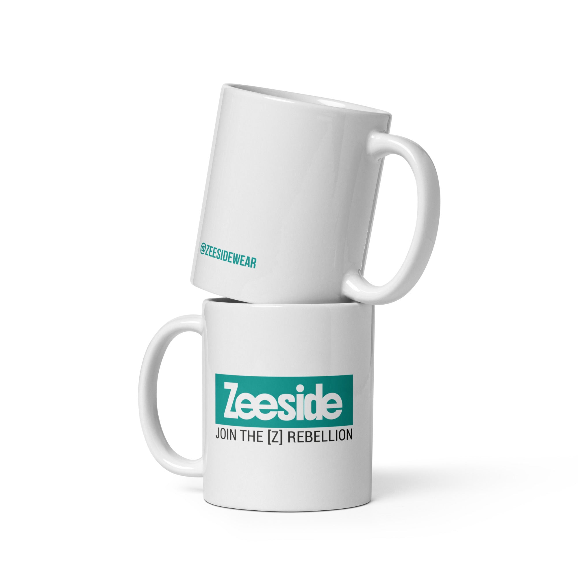 ZEESIDE Official | Tazza bianca lucida