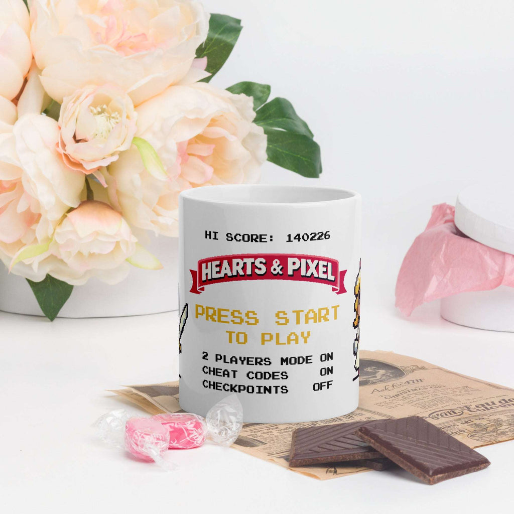 Tazza HEARTS & PIXEL | Love edition