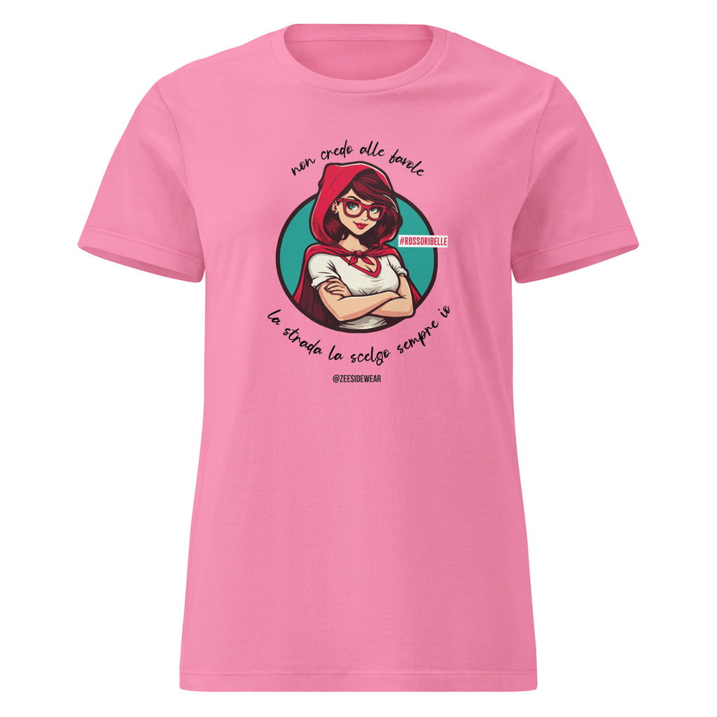 T-shirt CAPPUCCETTO ROSSO #ROSSORIBELLE Azalea