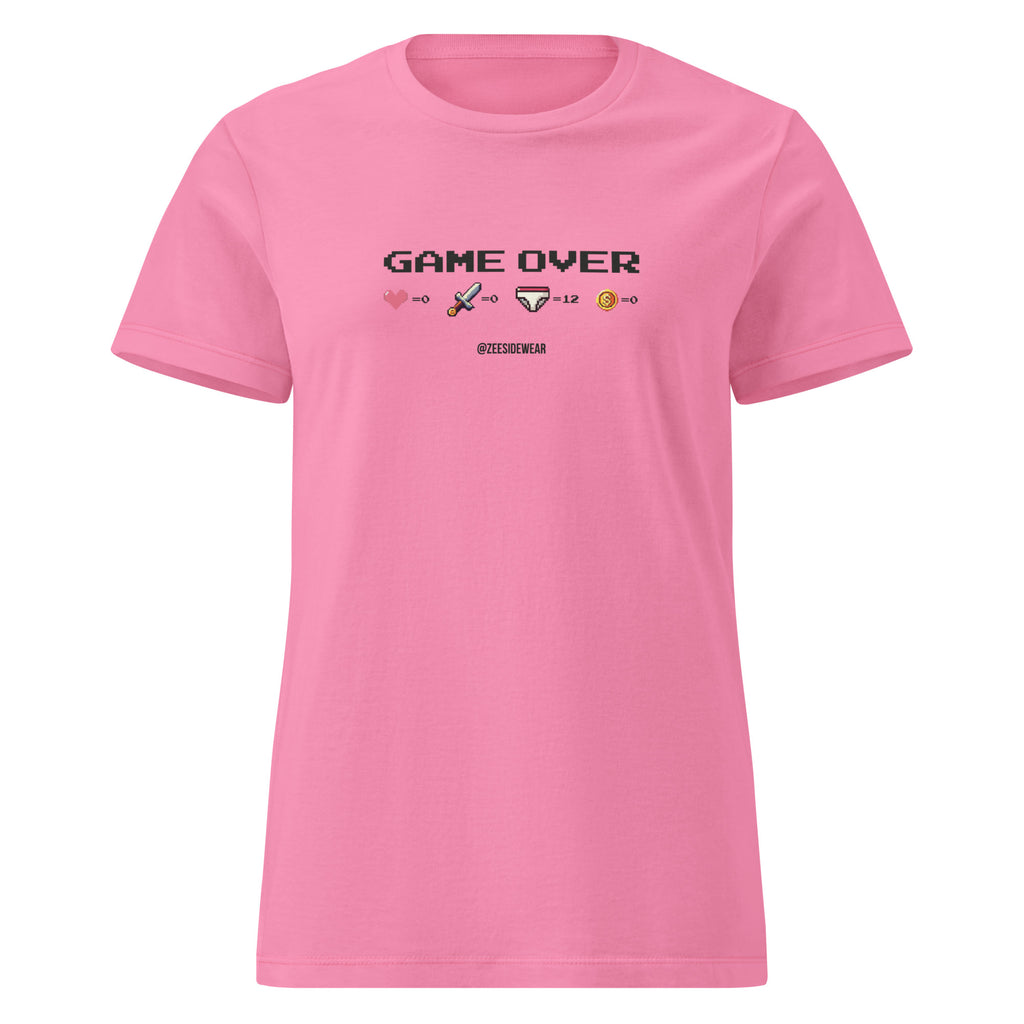 T-shirt GAME OVER | Gamer Queen Azalea