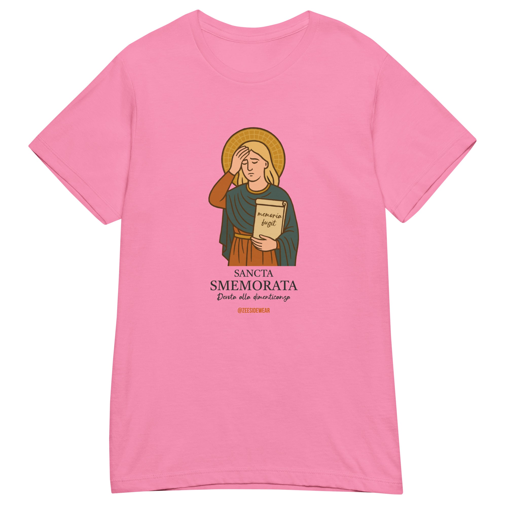 T-shirt SANCTA SMEMORATA Azalea