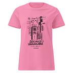 T-shirt GATTO KAWAII SOCIALLY UNAVAILABLE Azalea