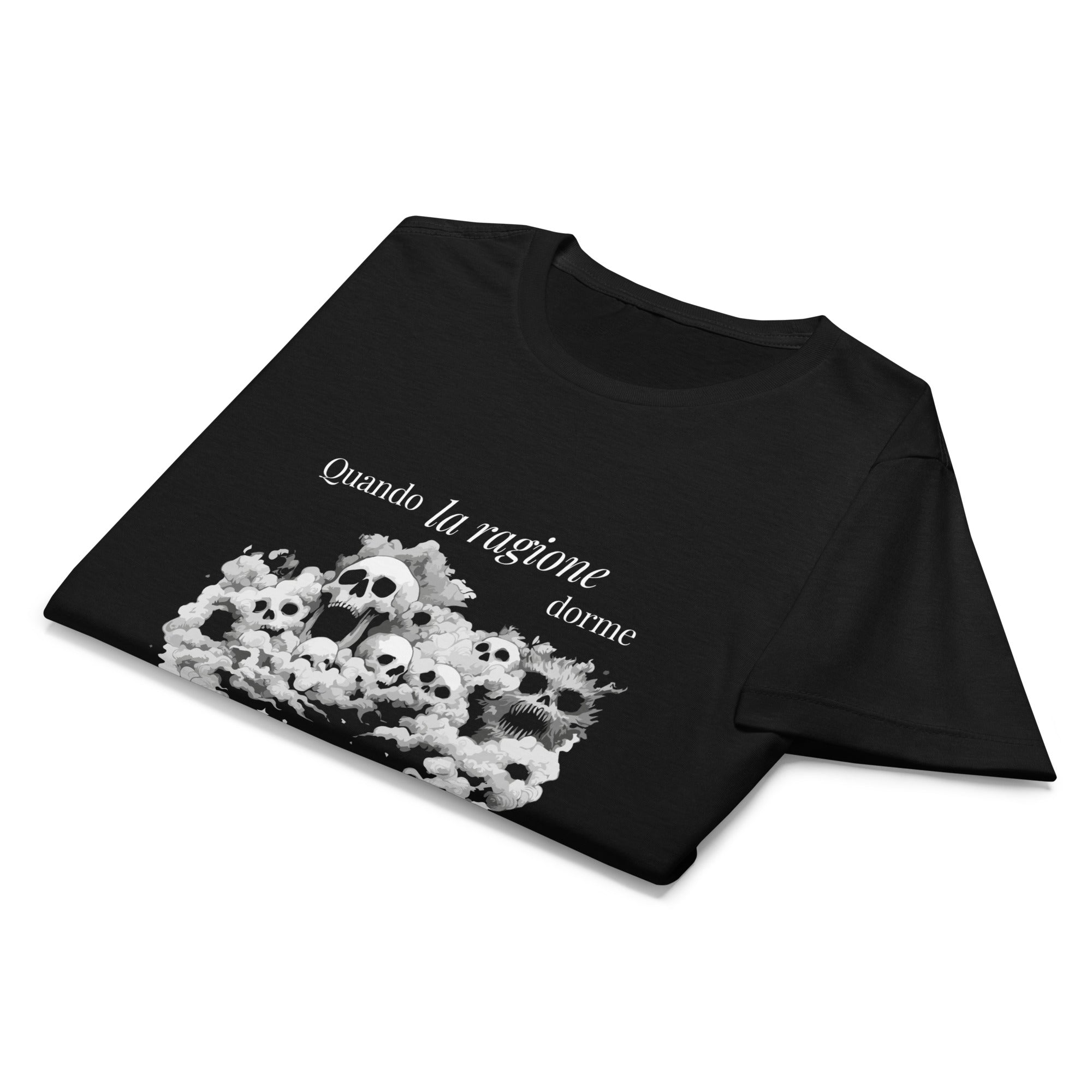 T-shirt QUANDO LA RAGIONE DORME, L'OSCURITÀ PRENDE FORMA
