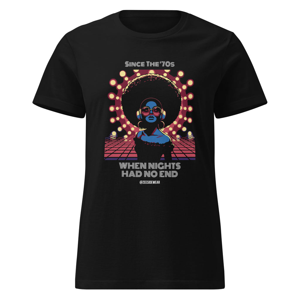 T-shirt SINCE '70s GROOVE - MUSIC EDITION Nero