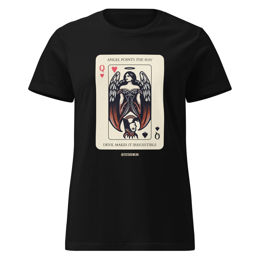 T-shirt ANGELO & DIAVOLO - LA VIA IRRESISTIBILE Nero