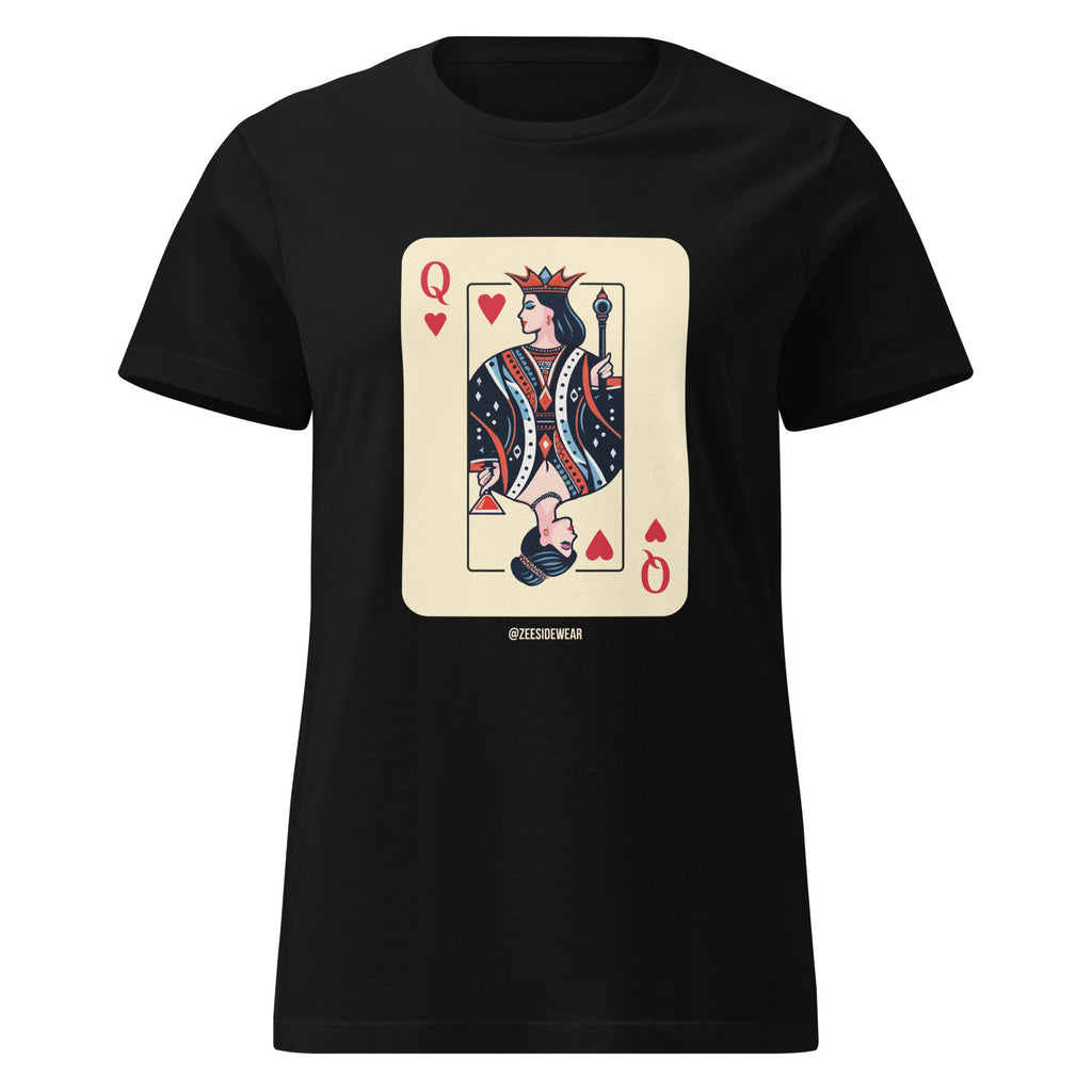 T-shirt THE QUEEN Nero