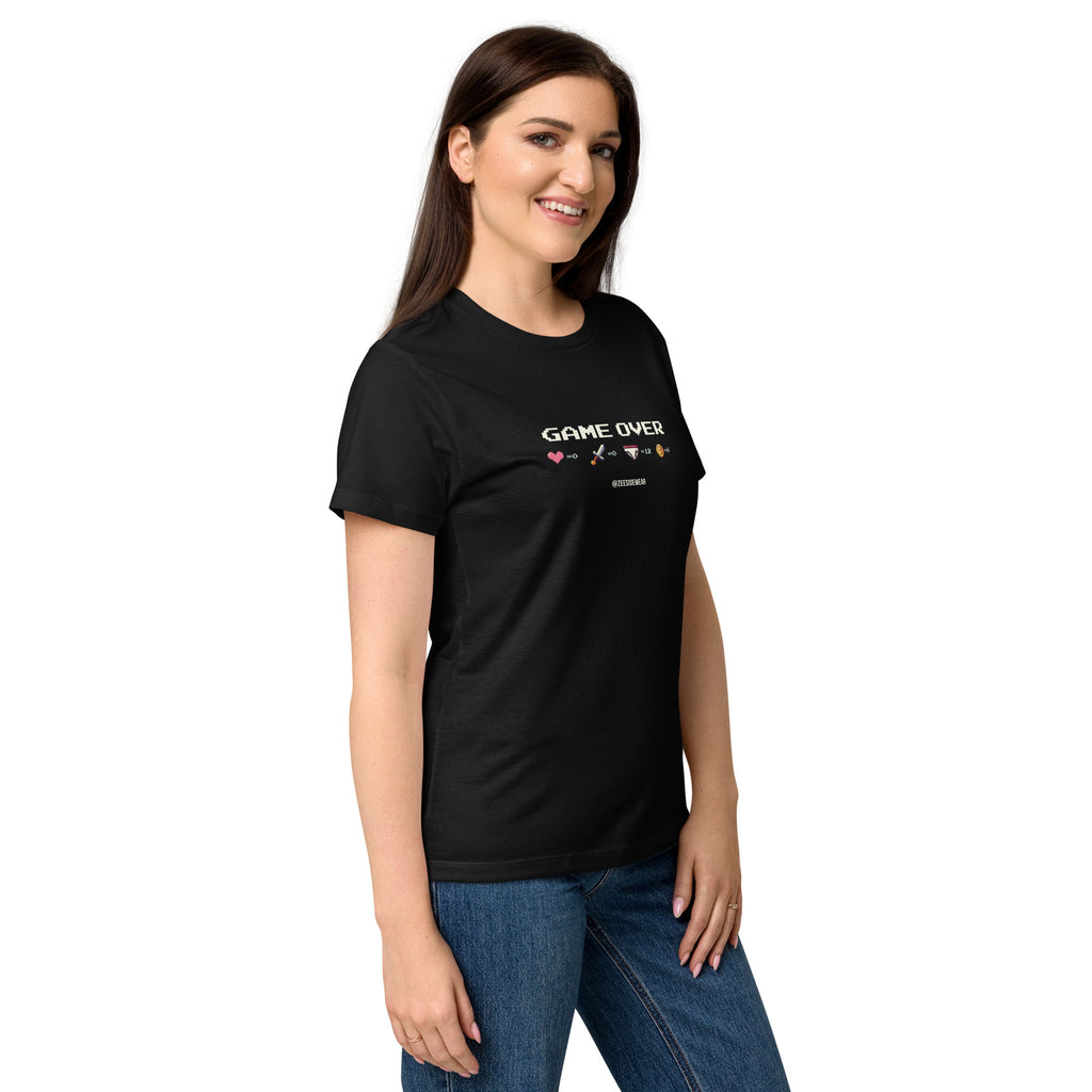 T-shirt GAME OVER | Gamer Queen