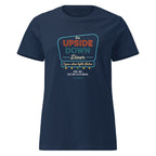 T-shirt The UPSIDE DOWN Diner Navy