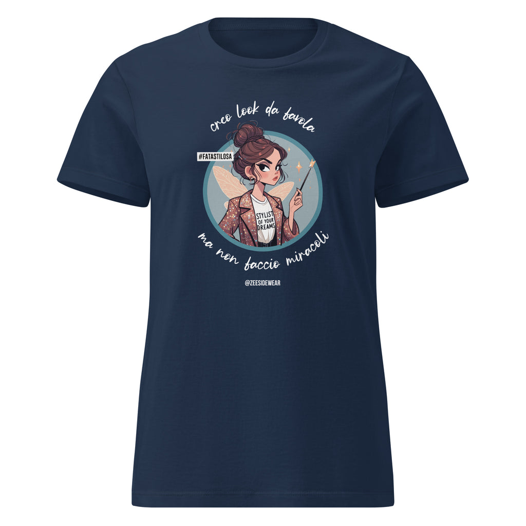 T-shirt FATA MADRINA #FATASTILOSA Navy