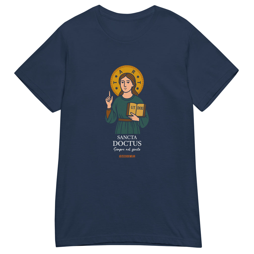 T-shirt SANCTA DOCTUS Navy