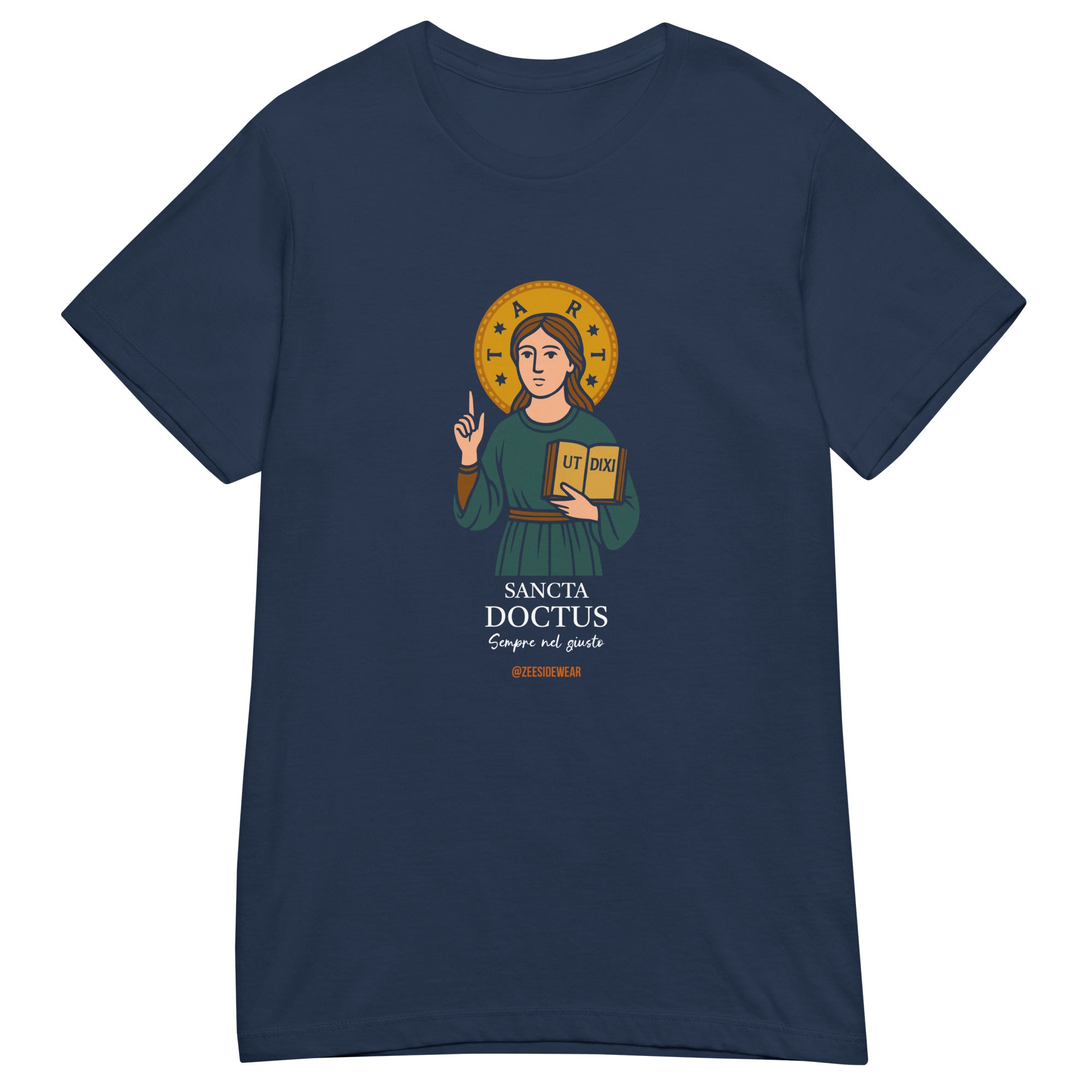 T-shirt SANCTA DOCTUS Navy