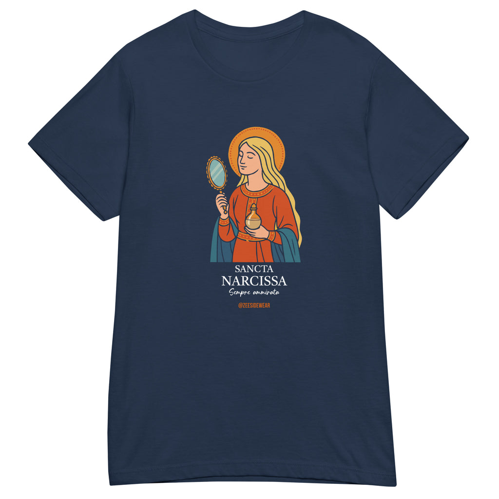 T-shirt SANCTA NARCISSA Navy