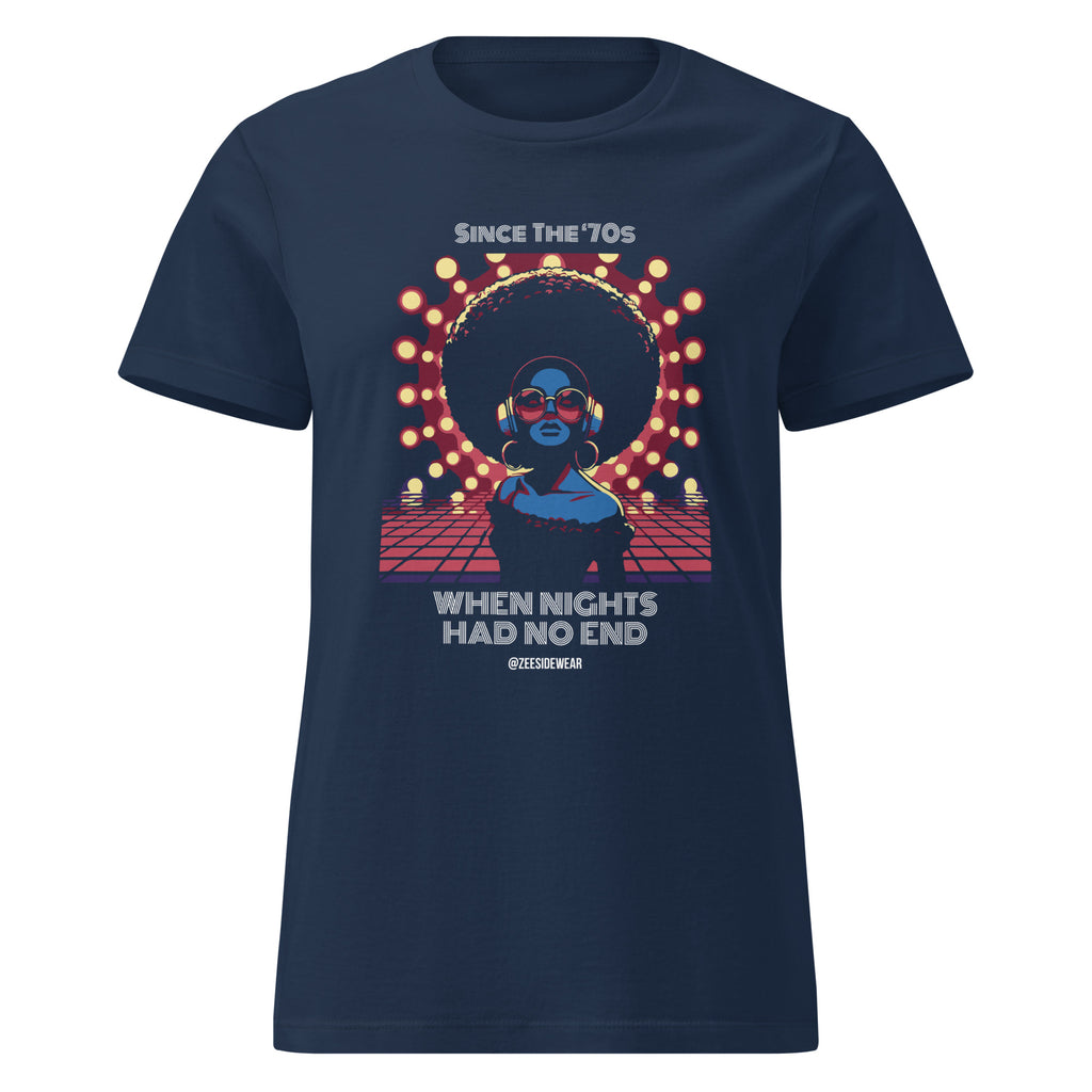 T-shirt SINCE '70s GROOVE - MUSIC EDITION Navy