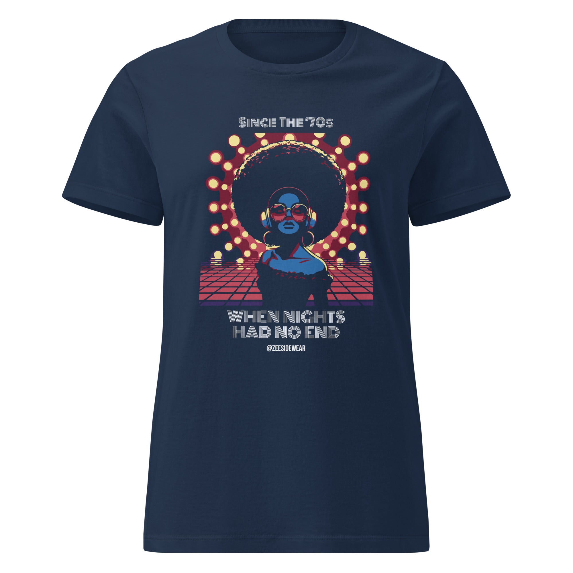 T-shirt SINCE '70s GROOVE - MUSIC EDITION Navy