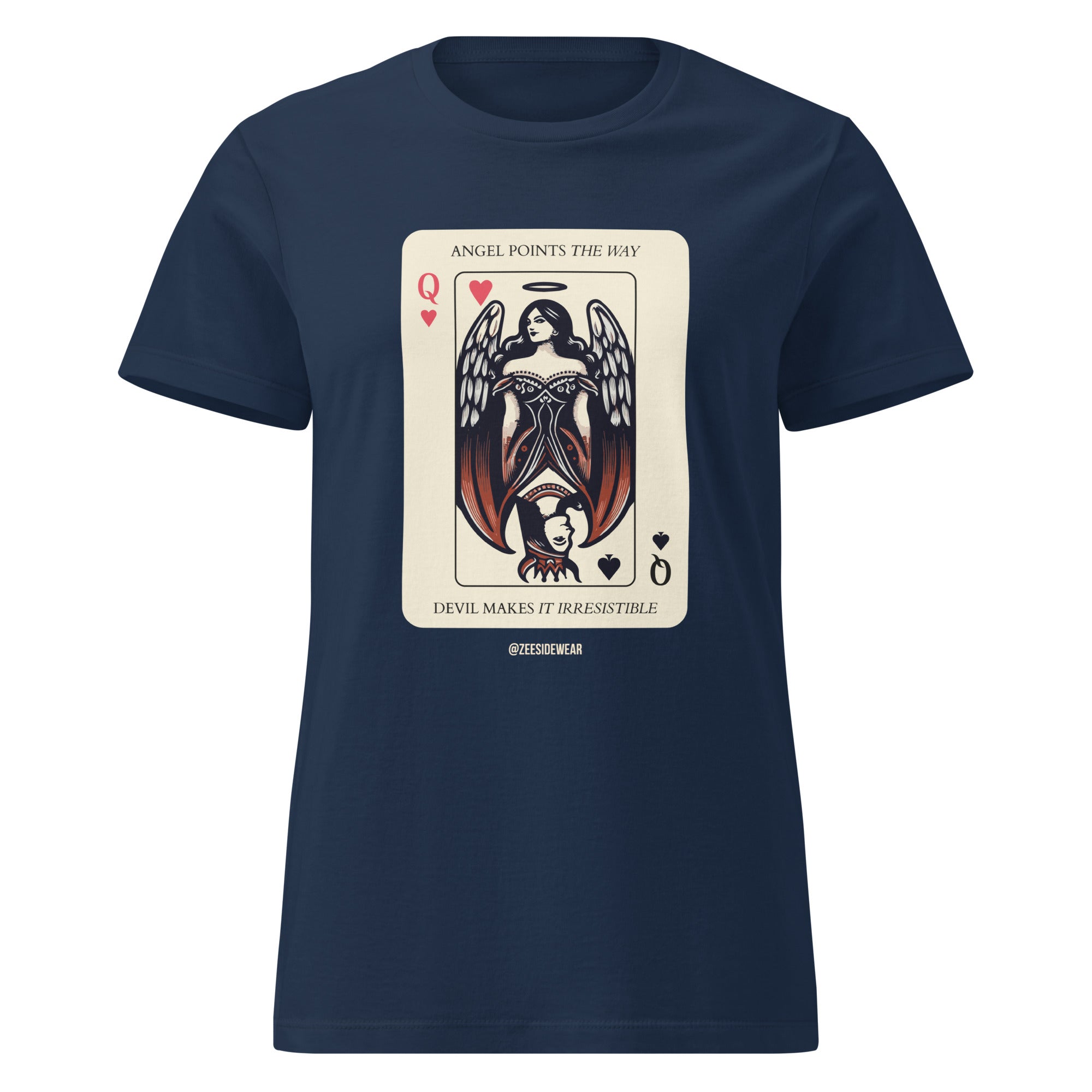 T-shirt ANGELO & DIAVOLO - LA VIA IRRESISTIBILE Navy