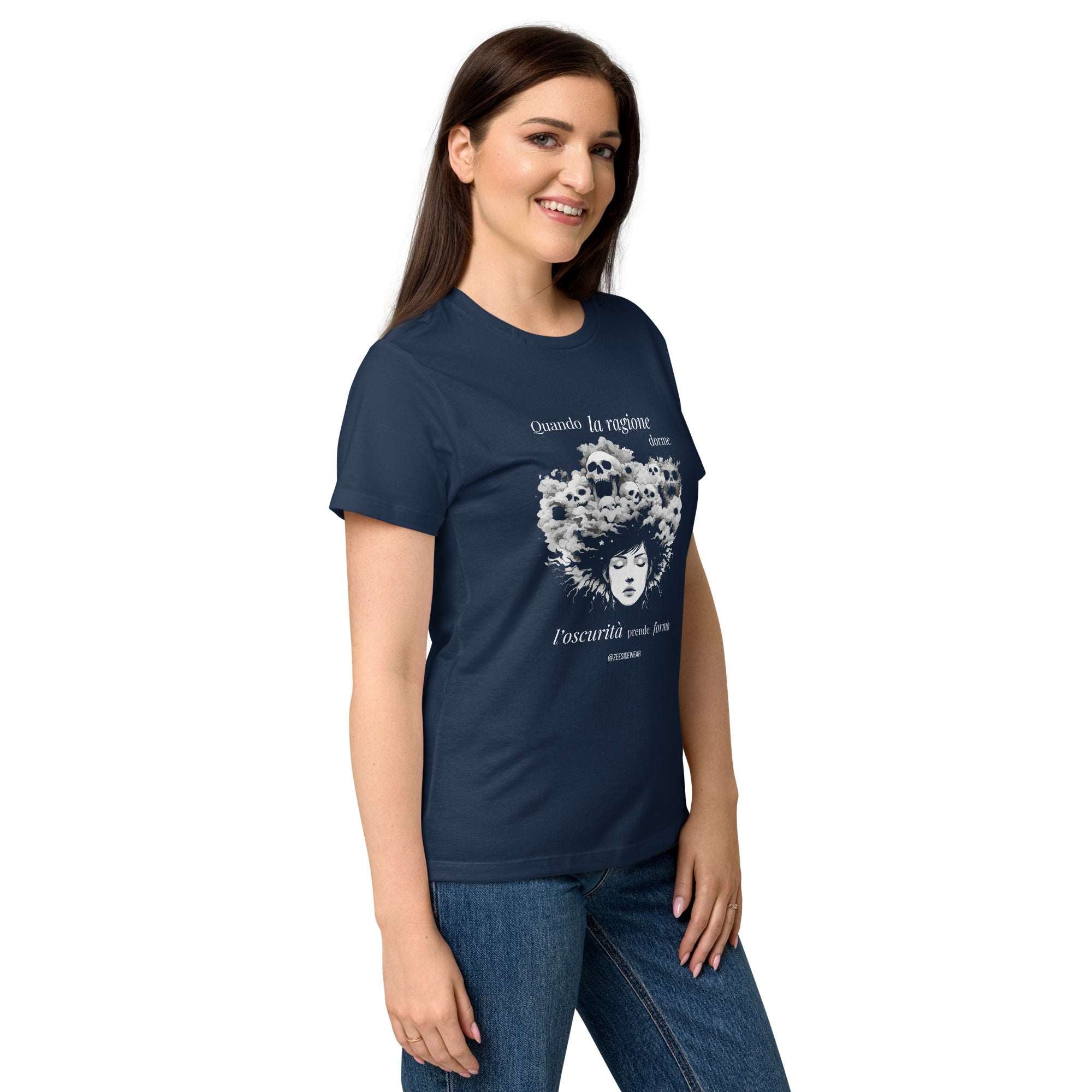 T-shirt QUANDO LA RAGIONE DORME, L'OSCURITÀ PRENDE FORMA