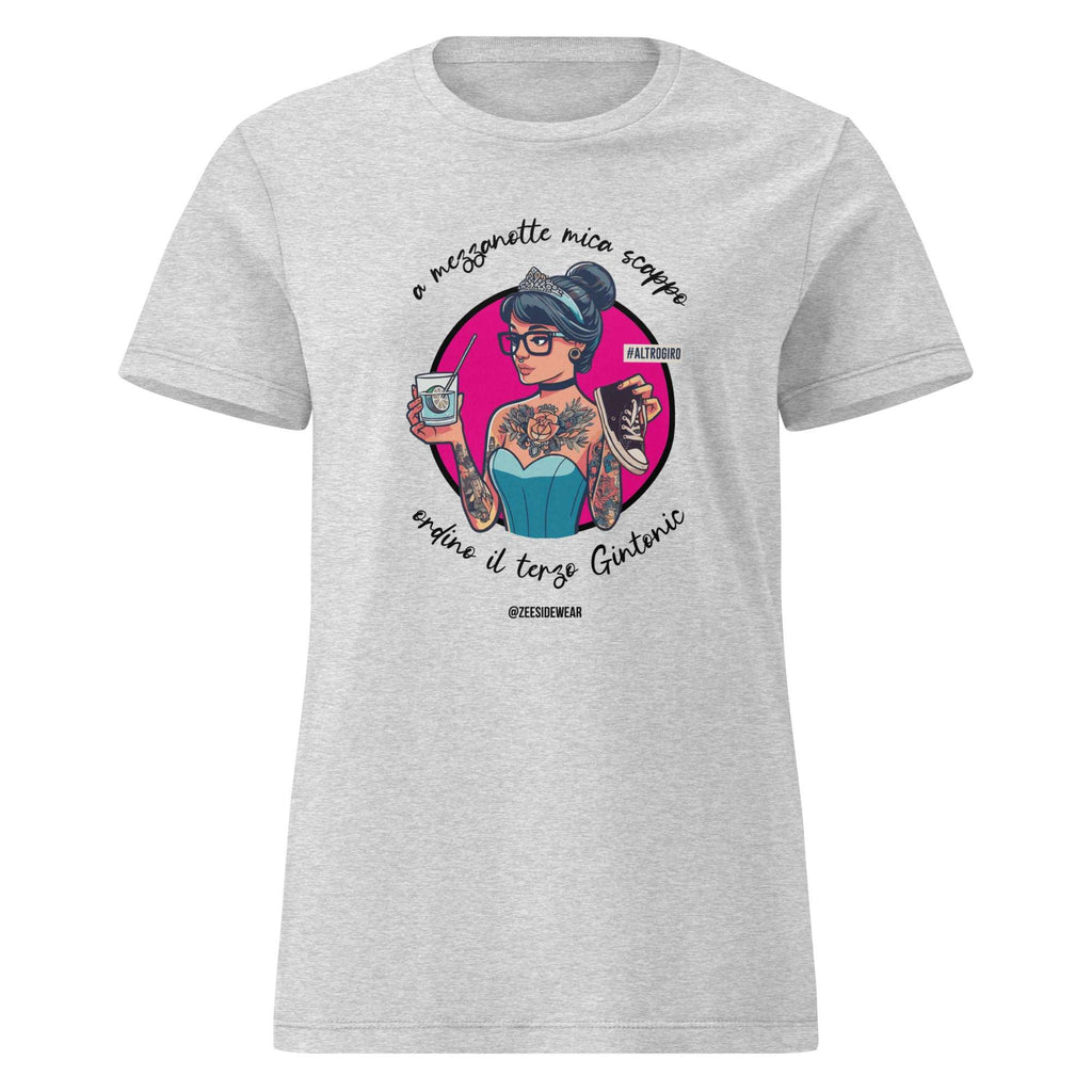 T-shirt CENERENTOLA, MEZZANOTTE E OLTRE #ALTROGIRO RS Sport Grey