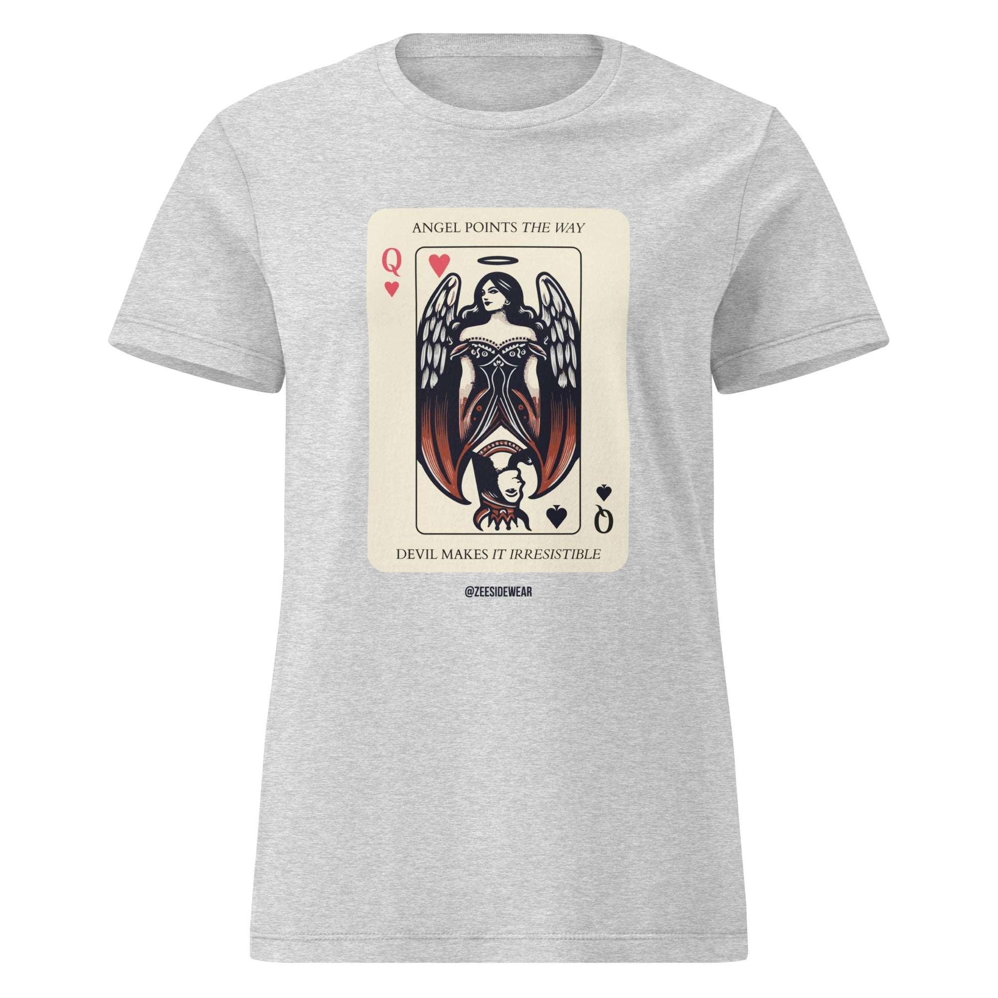 T-shirt ANGELO & DIAVOLO - LA VIA IRRESISTIBILE RS Sport Grey