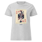 T-shirt QUEEN OF THE PEOPLE BY DAY, DIVA OF THE PARTY AT NIGHT RS Sport Grey