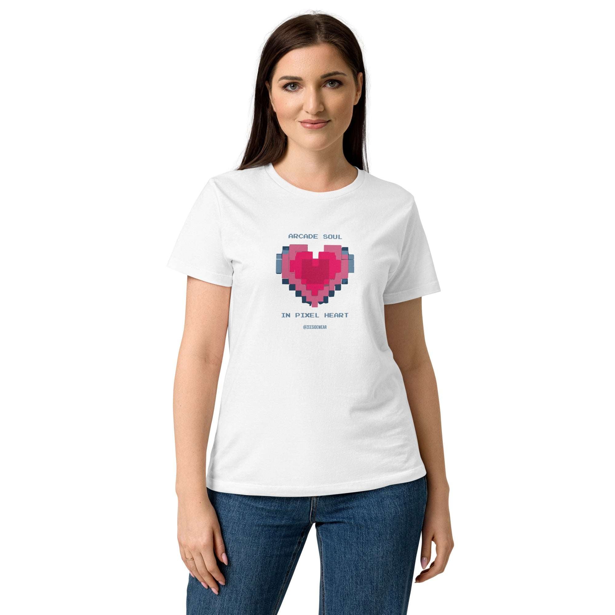 T-shirt ARCADE SOUL, IN PIXEL HEART