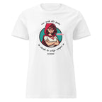 T-shirt CAPPUCCETTO ROSSO #ROSSORIBELLE Bianco