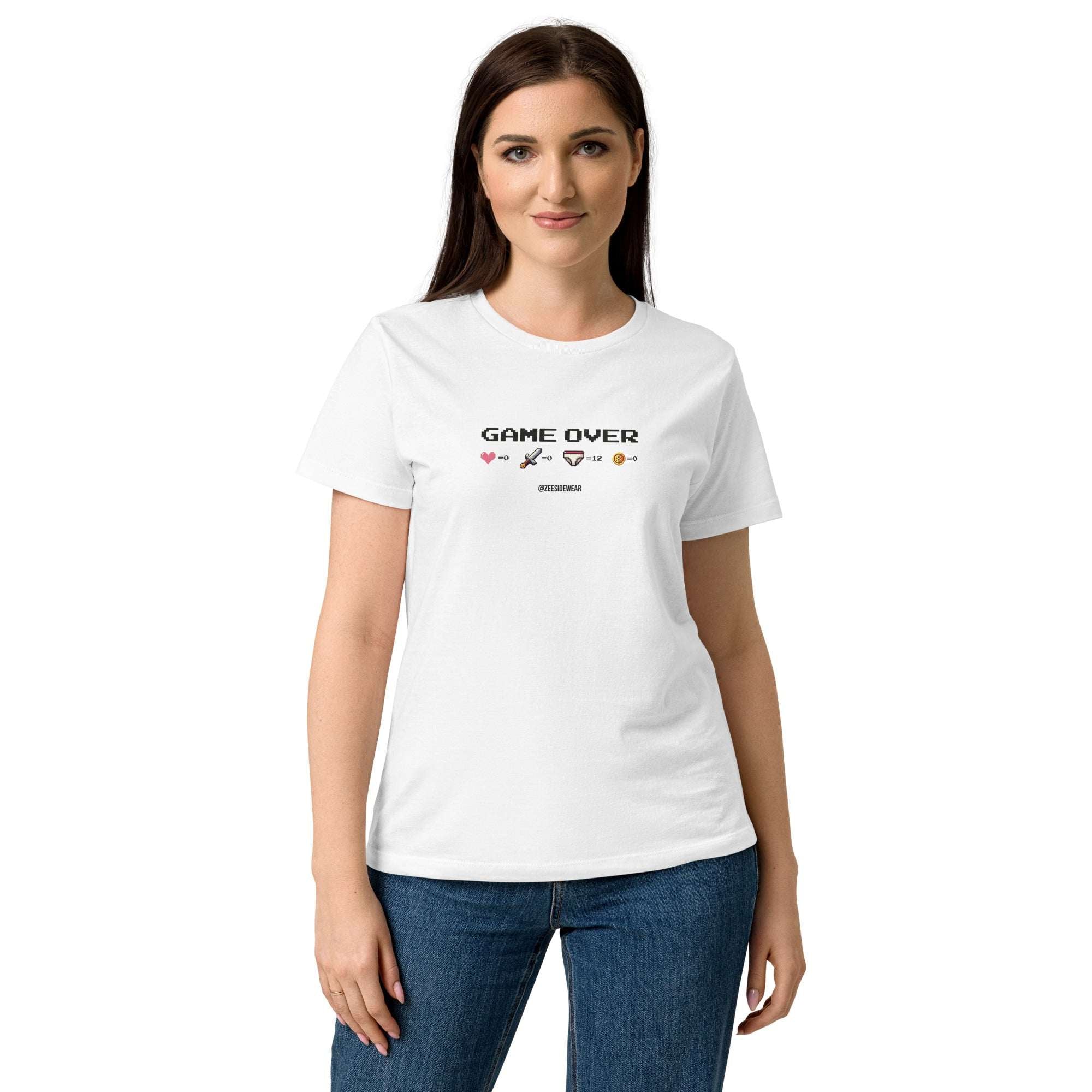 T-shirt GAME OVER | Gamer Queen