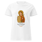 T-shirt SANCTA EXCUSATRIX Bianco