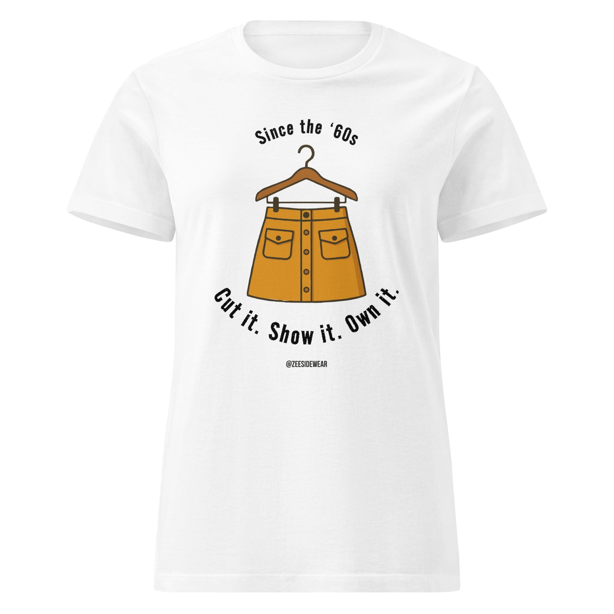 T-shirt SINCE '60s - OUTFIT EDITION Bianco
