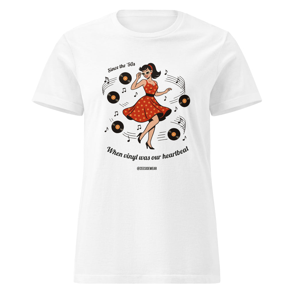 T-shirt SINCE '50s - MUSIC EDITION Bianco